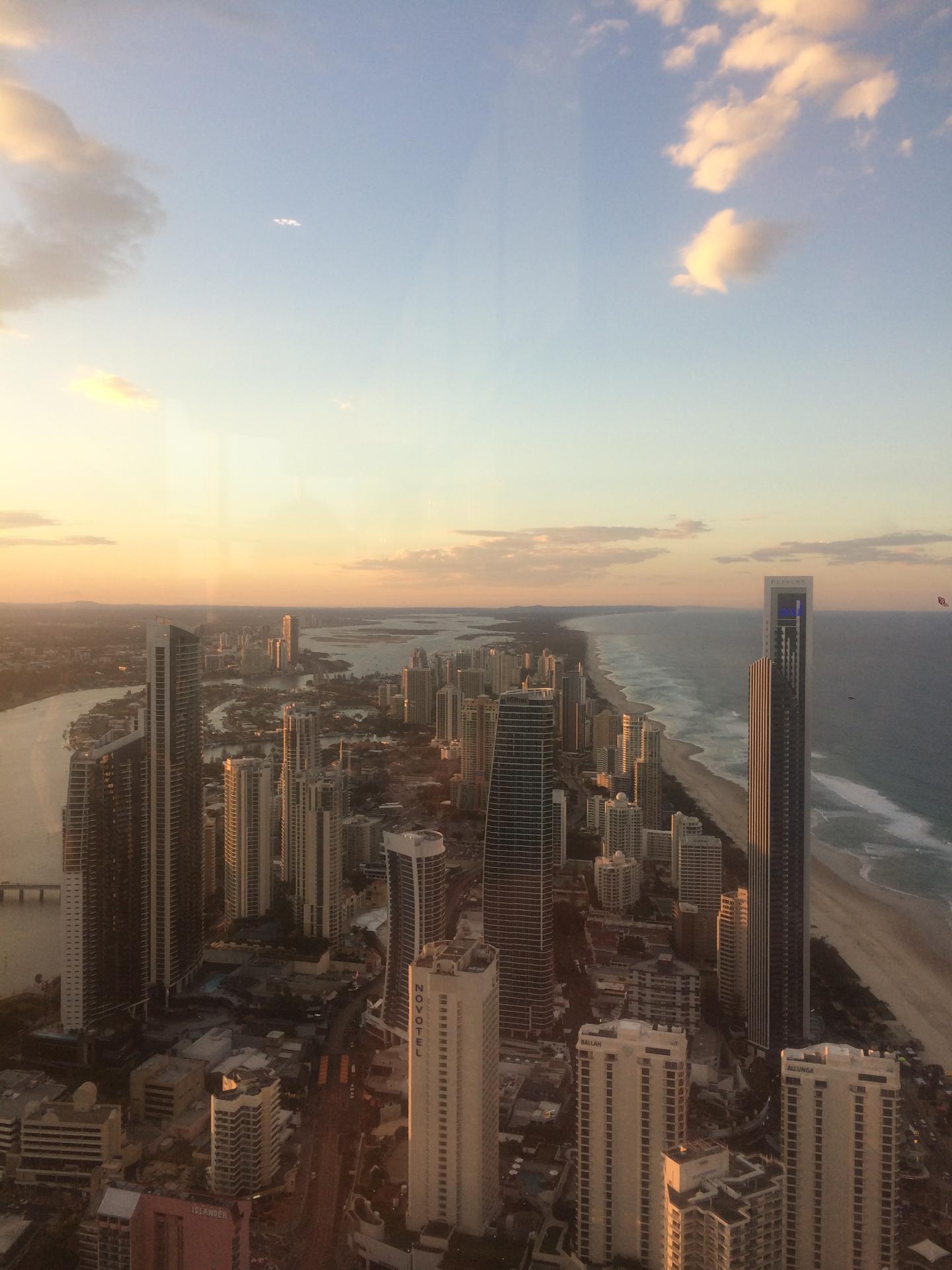 Great view over Surfers Paradise